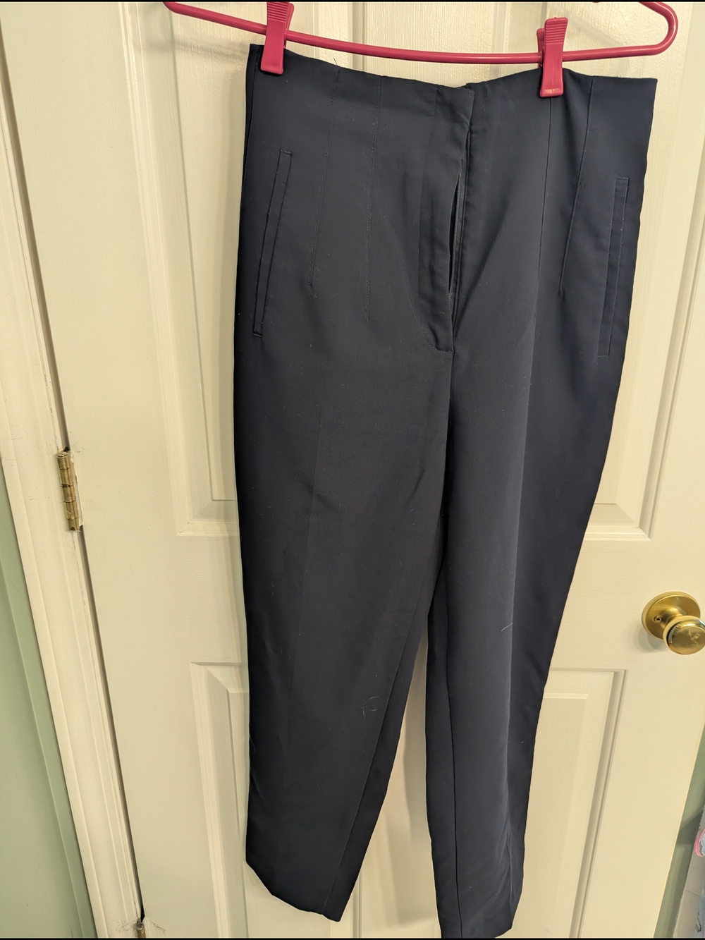 Zara Women's Dark Navy Dress Pants